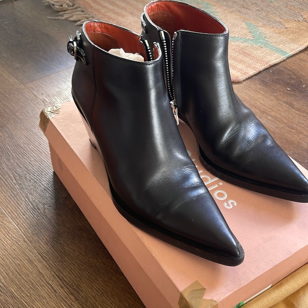 Acne Studios Carrie western boot black size 39
